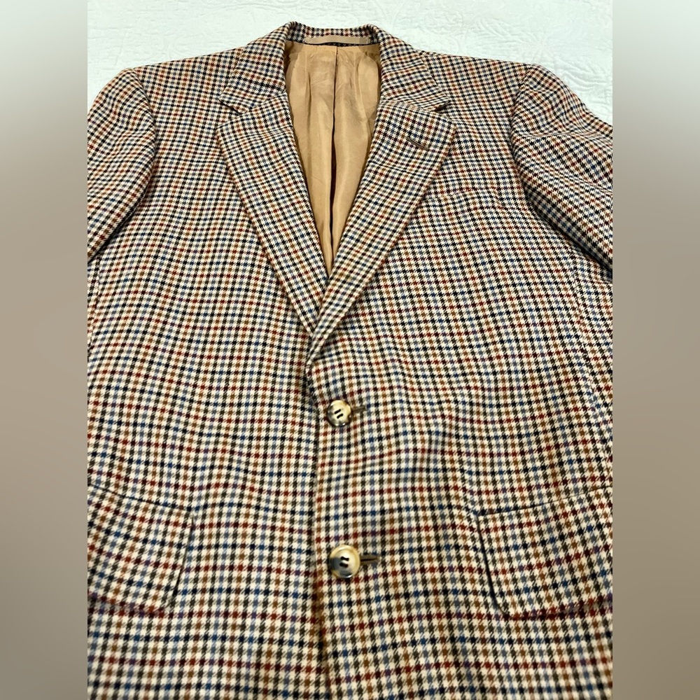 Mens Chester Barrie 100% Cashmere Vintage Blazer/Sport Coat 40 Short. Excellent